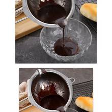 Novo 300ml de aço inoxidável derretimento pote chocolate queijo manteiga cera derreter pote colher tigela com alça longa cozinha gadget 2024 - compre barato