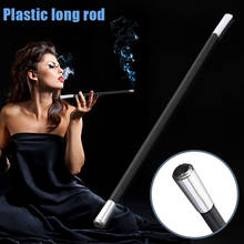 1920's Cigarette Holder Long Smoking Pipe Filter Vintage Style Plastic Rod Smoke FPing 2024 - buy cheap