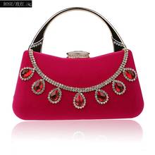 Diamond Evening Bags Red Crystal Clutch Bag Women Bag purses and handbags wedding wallets purple bolsa clutches WY160 2024 - buy cheap