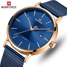 NAVIFORCE New Watches Women Brand Luxury Quartz Gift For Wife Girl Men Steel Watch Waterproof Men Wrist Watch Relogio Masculino 2024 - buy cheap
