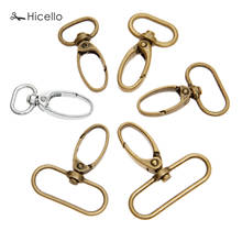 20pcs/set Bag Buckle Snap hooks Metal Luggage hanger buckles Lobster Clasp DIY Sewing handmade Key chain buttons Silver Bronze 2024 - buy cheap