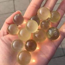 Esfera de citrino, cuarzo pulido, piedras naturales y cristales, Bola de masaje curativa para regalos 2024 - compra barato