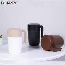 BORREY кофе фильтр кружка для путешествий Экологичная кофейная чашка турецкий с фильтром Френч-пресс для приготовления кофе кофеварка для офиса простая кофейная чашка 2024 - купить недорого