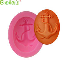 Mini Ship Anchor Silicone Mold Cake Decorating Fondant Tools Candy Jelly Chocolate Mould 2024 - buy cheap