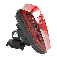 Luz LED trasera para bicicleta, lámpara de advertencia de seguridad, resistente al agua, con batería AAA 2024 - compra barato