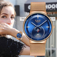2020 LIGE Wrist Watches For Women Luxury Rose Gold Women Watches Quartz Ladies Watch Fashion Women Female Hour Relogio Feminino 2024 - buy cheap
