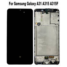 Дисплейный модуль для Samsung Galaxy A31, A315, A315F, с сенсорным экраном 2024 - купить недорого