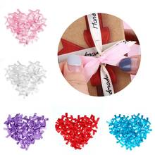 50pcs/pack Handmade Small Satin Ribbon Bow Appliques Sewing Craft DIY Kids Girls Headwear Hair Wedding Decoration Accessories 2024 - buy cheap