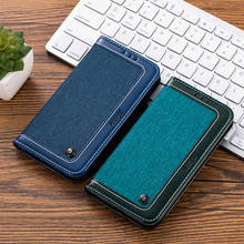 AMMYKI 5.5'For Asus Zc553kl case PU phone back cover case flip Fine canvas leather 5.5'For ASUS ZenFone 3 Max ZC553KL Case 2024 - buy cheap