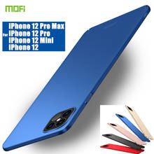 For iPhone 12 Pro Max Case Original Mofi Ultra Thin Back Cover Hard Pattern PC Conque for iPhone 12 Mini 2024 - buy cheap