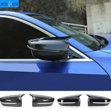 Tapa de cubierta de espejos retrovisores de fibra de carbono, compatible con BMW 5 Series G30 G38 7 Series G11 G12 2017-2020, novedad 2024 - compra barato