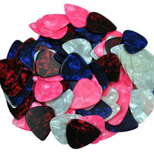 Lots of 100 pcs Extra heavy 1.5mm blank guitar picks Plectrums No printing Assorted Colors 2024 - buy cheap