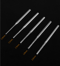 10pcs/lot Grinding head diameter 1.0mm-2.0MM Dimond Jade punch needle 2.35MM drill bits blade length 42MM 2024 - buy cheap