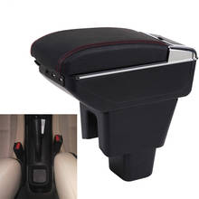For Honda Amaze car armrest leather arm rest usb storage box car-styling rise center console automobile accessories 2018 2024 - buy cheap