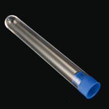 5 Pcs 15mm*100mm Hard Plastic Transparent Test Tube With Cap 10ml Radioimmunoassay Tube Laboratory Supplies 2024 - buy cheap