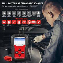 Konnwei-scanner de diagnóstico automotivo kw360 obd2, ferramenta de diagnóstico para carros, óleo tpms, redefinição de obd 2, adaptador para leitor de código, mercedes benz 2024 - compre barato