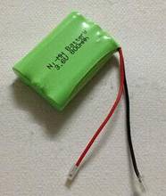 Free ship 2pcs/lot 3.6V AAA 800mAh 1000mah NI-MH battery pack rechargeable battery Composite aircraft battery 2024 - buy cheap