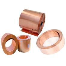 1Meter/LOT HIGH QUALITY Copper Strip Thickness 0.1/0.2/0.3/0.5/0.8/1.0MM*W20MM Red Copper Sheet Copper Foil Copper plate T2 2024 - buy cheap