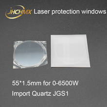 JHCHMX-ventanas/lentes de protección láser, 55x1,5mm, 0-6500W, importación de cuarzo 759720, para máquina de soldadura láser Trumpf 2024 - compra barato