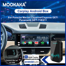 For Porsche Universal Apple Carplay AI Box Android System Car Multimedia Player Video 32G Wireless Mirror link Auto Radio upgrau 2024 - buy cheap