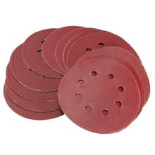 25pcs 5 Inch Sanding Discs 125mm 8 Hole Sandpaper 800 1000 1200 1500 2000 Grit 2024 - buy cheap