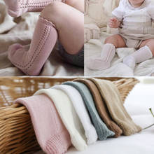 5pair/lot Spring Autumn Cotton Baby Newborn Long Soft Children Mesh Sock Infant Hollow Out Toddler Baby Knee High Socks 2024 - buy cheap