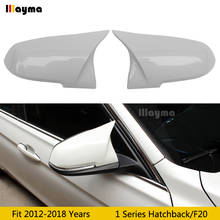 F20 White Plastic Mirror cover For BMW 1 Series Hatchback 116i 118i 120i 125i M135i M140i 2012-2018 year Car rear mirror cap 2024 - buy cheap