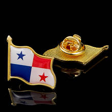 Panama Republic Flag Safety Pins Polish Badge Country Badge Brooch Hat Cap Tie Safety Pins 2024 - buy cheap