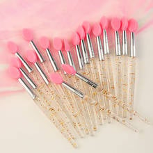 10pcs/set Mini Soft Silicone Head Handle Disposable Lip Brushes Lip Applicator Brushes Makeup Makeup Tool 2024 - buy cheap