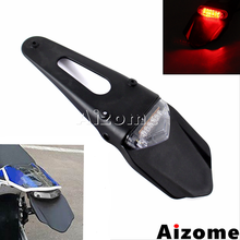 Luz trasera de freno LED Universal para motocicleta, guardabarros trasero para Honda, Yamaha, Suzuki, Kawasaki, MX 2024 - compra barato