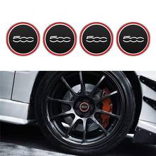 4PCS 60MM Car Wheel Hub Tyre Rim Hub Cap Cover Car Wheel Center Caps for Fiat 500 Auto Accessories 2024 - buy cheap