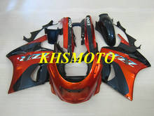 Kit de carenado para motocicleta KAWASAKI Ninja, kit de carenado para moto KAWASAKI Ninja ZZR1100 1993 2001 2003 ZX-11 ZZR1100D 93 01 02 03, juego de carenados + regalos KP69 2024 - compra barato