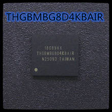 (1-10 piezas) THGBMBG8D4KBAIR emmc BGA153 ball 32G, disco duro para teléfono móvil, almacenamiento IC, chip de fuente nuevo y original 2024 - compra barato