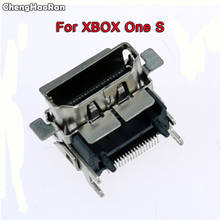 Chenghaoran para microsoft xbox um s fino console hdmi porto tomada tomada jack conector 1080 p placa de peça 2024 - compre barato