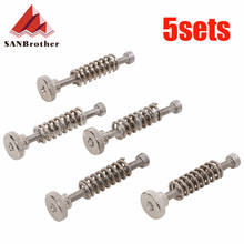 5sets 3D printer Leveling components M3 screw Leveling spring Leveling knob suite for 3D printer Heating Bed parts 2024 - buy cheap