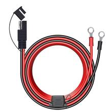 10 FT. 14 AWG 12V Ring Terminal SAE to O Ring Connecters Extension Cord  for Battery Charger/Maintainer 2024 - buy cheap
