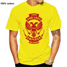 Fedor emelianenko t camisa para homens dropshipping verão manga curta algodão mais tamanho personalizado equipe t 4xl 5xl 6xl 2024 - compre barato