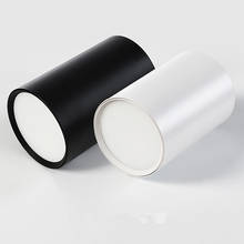 Luminária embutida para teto com lâmpada cob, 5w 7w 9w 12w 15w 18w 24w 30w 36w, holofotes baixos + condutor de led