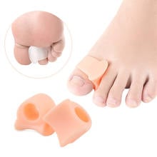 2pcs=1pair Foot Massage Toe Separator Straightener Valgus Bunion Corrector Protetor Pain Relief Orthopedic Products Pedicure 2024 - buy cheap