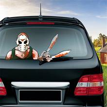 Halloween Removable Waving Wiper PVC Rear Window Wiper Stickers Rear Windshield Car Sticker Car Christmas Decoration Dropship 2024 - buy cheap