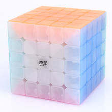 Qiyi Qizheng S Jelly 5x5x5 Magic Cube 5x5 Speed Cube Stickerless 5x5x5 Puzzle Cubo Magico 2024 - buy cheap