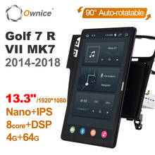Ownice-Radio Multimedia con Android 13,3 para coche, Radio con rotación automática, 1920 pulgadas, 1080x10,0, para Volkswagen Golf 7 R VII MK7 2014-2018 2024 - compra barato