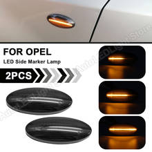 Conjunto de pisca-pisca automotivo para opel vauxhall, 2 peças, luz led indicadora, dinâmica, mk1, 1995, 1996, 1997, 1998, 1999, 2000, 2001 2024 - compre barato