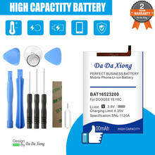 BAT16523200 MTK6750 batería de repuesto de 3600mAh para DOOGEE Y6 C Piano teléfono inteligente 2024 - compra barato