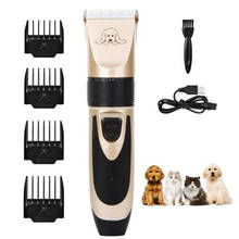 Zk40 cão cabelo clippers grooming (pet/gato/cão/coelho) aparador de corte de cabelo barbeador conjunto animais de estimação sem fio recarregável profissional 2024 - compre barato