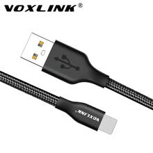 VOXLINK 5V 2.4A USB Cable for iPhone x 8 8Plus 8pin USB Charging Data Cable for iPhone 7 7Plus 6 6s 6Plus 6sPlus 5s SE iPad Air 2024 - buy cheap