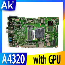 Akemy para placa-mãe notebook ASUS A4320 A4320-1B A4320 com GPU 2024 - compre barato