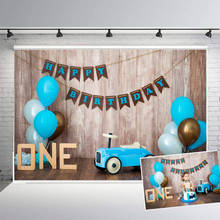 BEIPOTO-telón de fondo para cumpleaños de niño pequeño, decoración de primer año para fiesta de niños, decoración de pastel de Smash, 1ª chica, Fondo de globo, fotomatón 2024 - compra barato