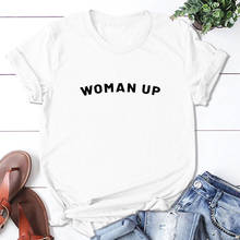 2QIMU Tshirt Women Simple Letter Woman Up Printed Oversized O-neck Short Sleeved Tee Shirt Femme Streetwear Tops in Summer 2019 2024 - buy cheap