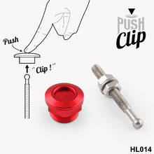 22mm Push Button Quick Release Bonnet Hood Pins Lock Latch, Red 2024 - buy cheap